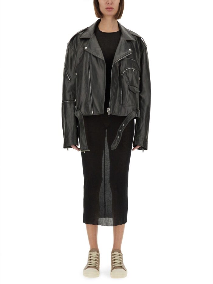 RICK OWENS "CROPPED JUMBO BAUHAUS" JACKET