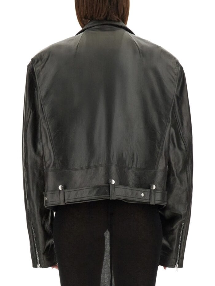 RICK OWENS "CROPPED JUMBO BAUHAUS" JACKET