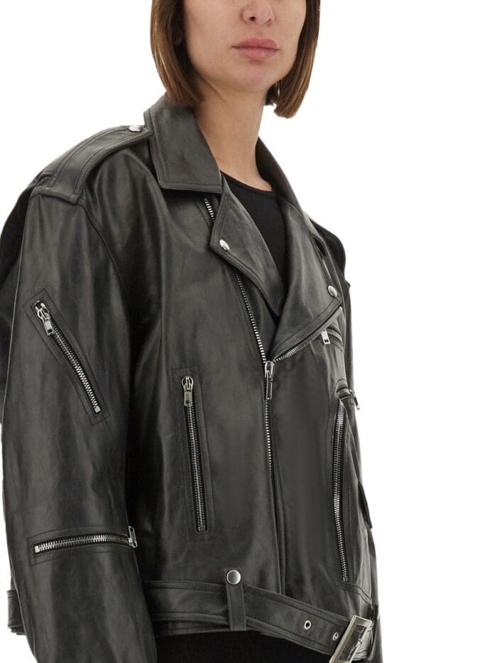 RICK OWENS "CROPPED JUMBO BAUHAUS" JACKET