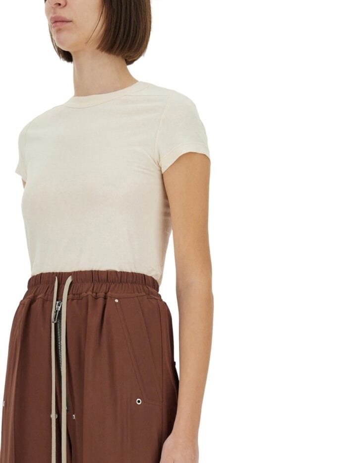 RICK OWENS CROPPED T-SHIRT