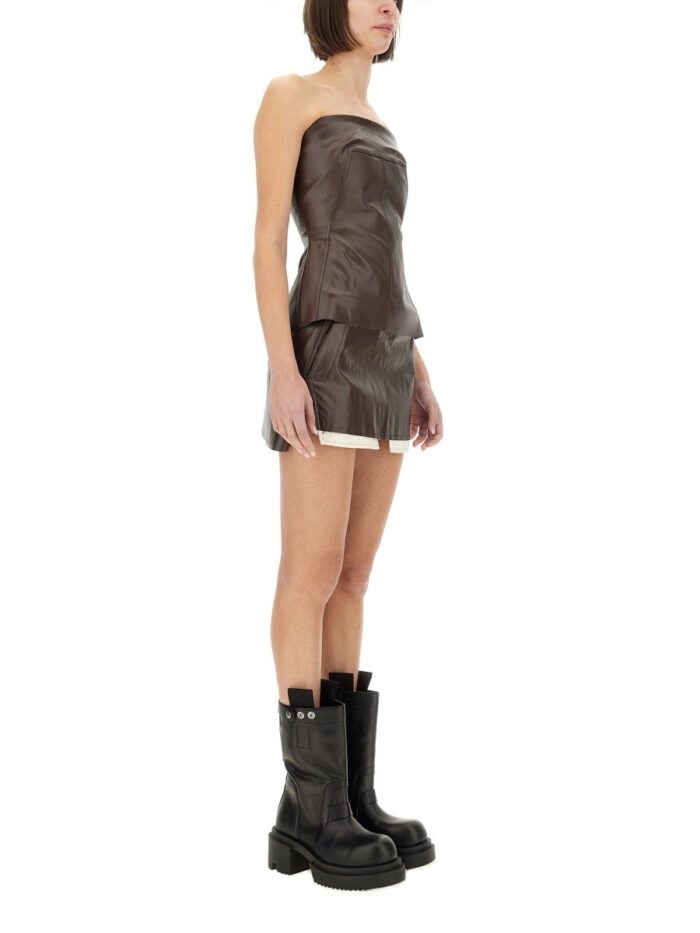 RICK OWENS DENIM SKIRT