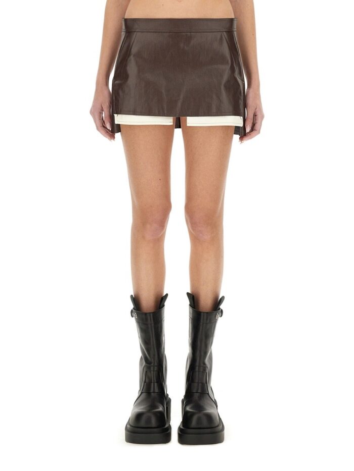 RICK OWENS DENIM SKIRT