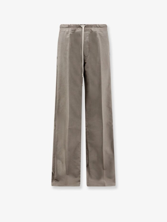 rick owens dietrich cotton trousers RICK OWENS Dietrich Cotton Trousers