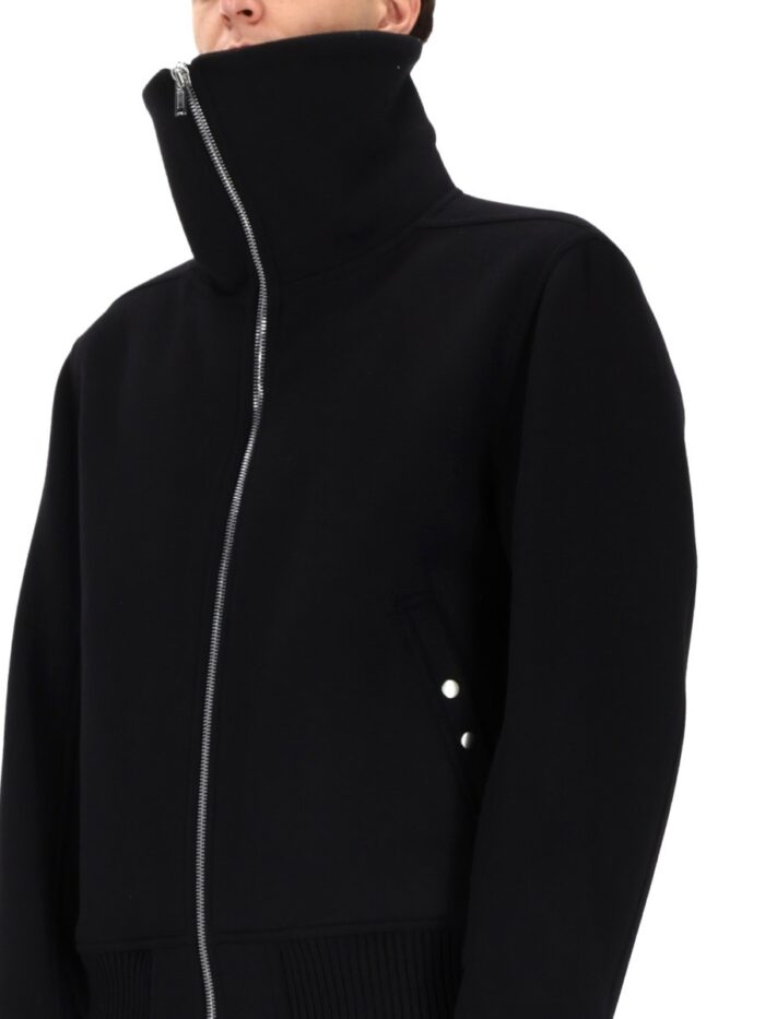 RICK OWENS DPP - JACKET "BLIXA DRACUCOLLAR"