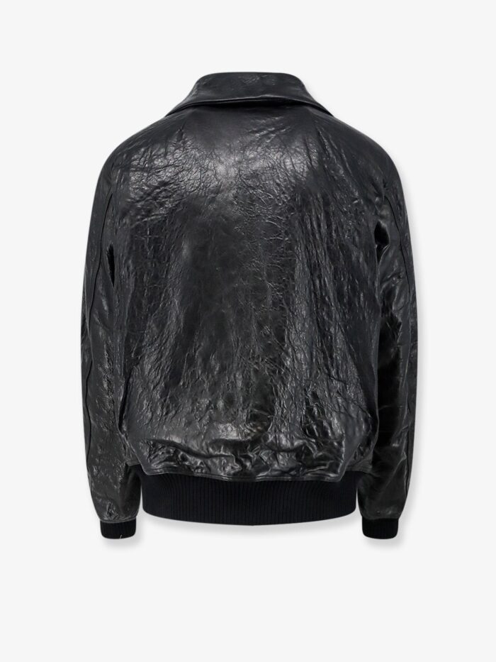 RICK OWENS Dracuflight Leather Jacket