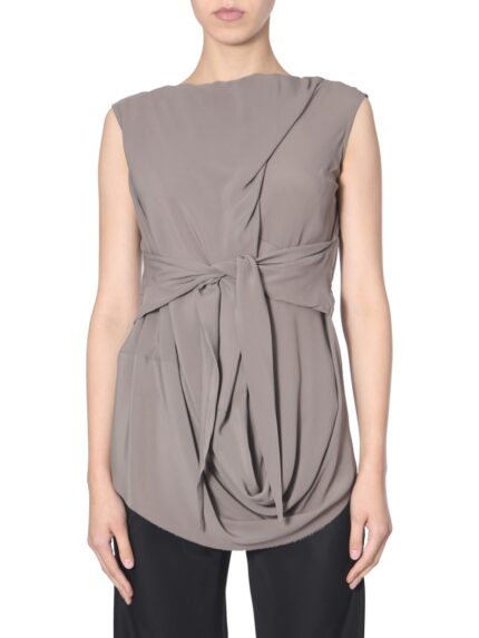 RICK OWENS DRAPED TOP