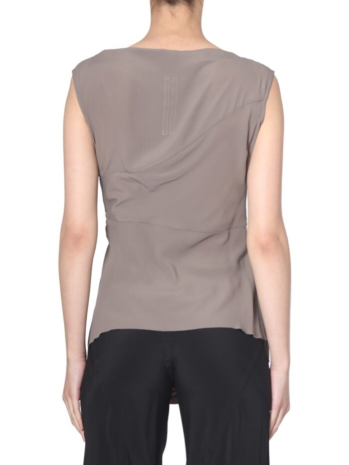 RICK OWENS DRAPED TOP