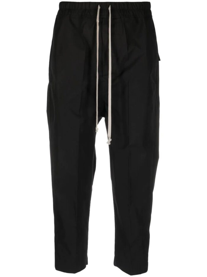 RICK OWENS Drawstring  Cropped Pants