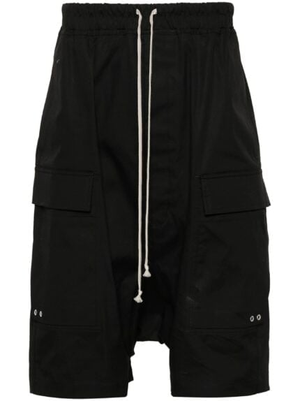 RICK OWENS Drawstring Drop-crotch Shorts