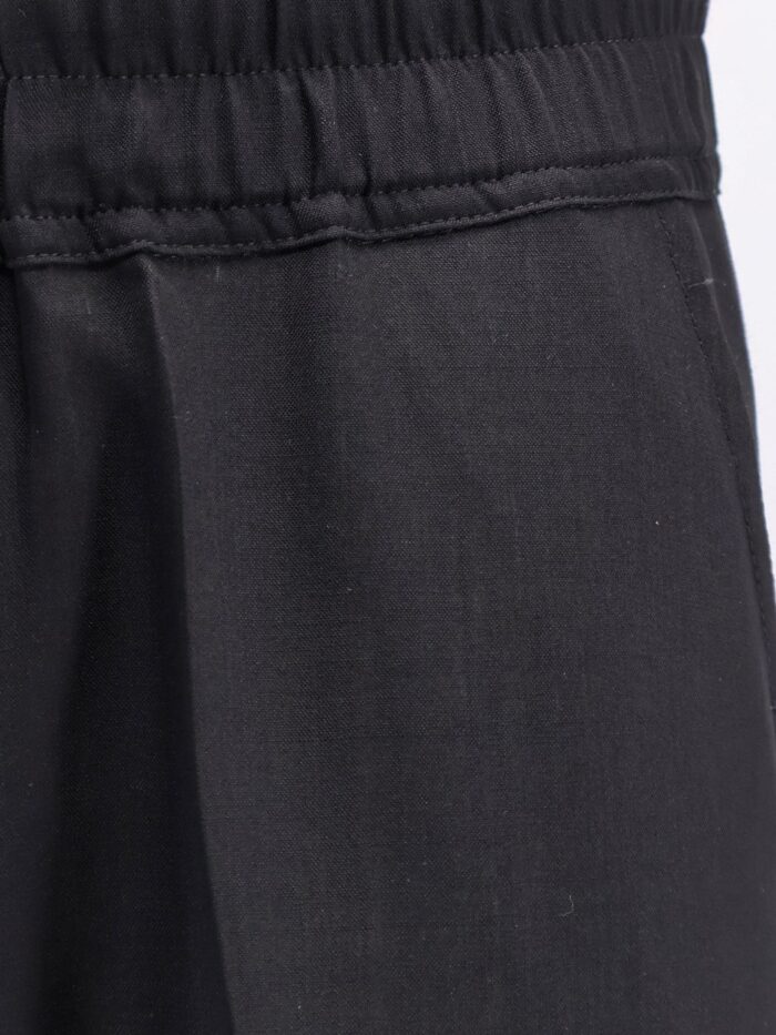 RICK OWENS Drawstring Long Certified Virgin Wool Trousers