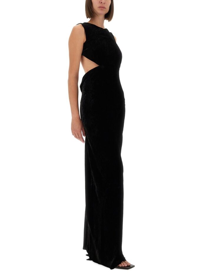 RICK OWENS DRESS WITH OPEN BACK
