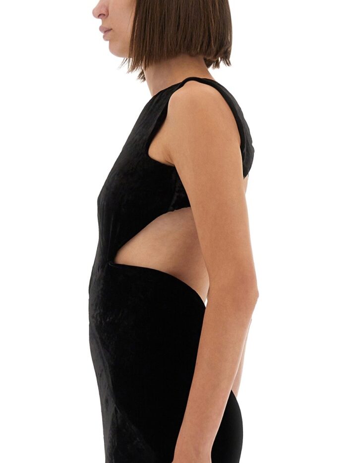 RICK OWENS DRESS WITH OPEN BACK