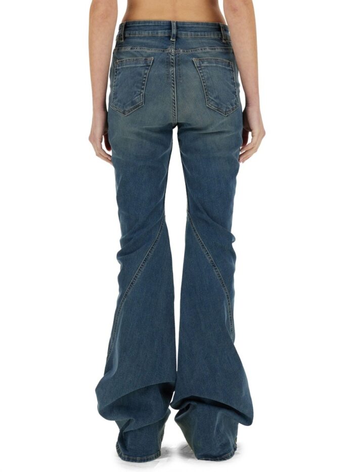 RICK OWENS DRKSHDW "BIAS BOOTCUT" DENIM PANTS