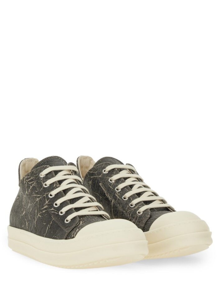 rick owens drkshdw canvas sneaker RICK OWENS DRKSHDW CANVAS SNEAKER