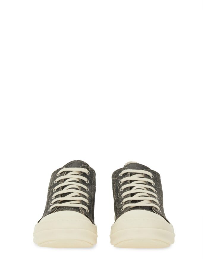 rick owens drkshdw canvas sneaker RICK OWENS DRKSHDW CANVAS SNEAKER