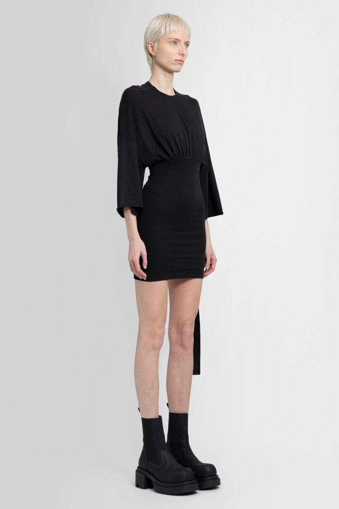 RICK OWENS DRKSHDW Cinched Tommy Mini Dress