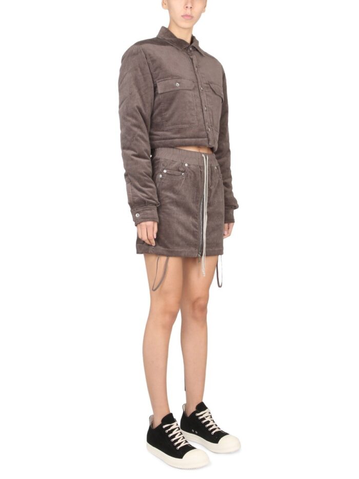 RICK OWENS DRKSHDW CROPPED JACKET