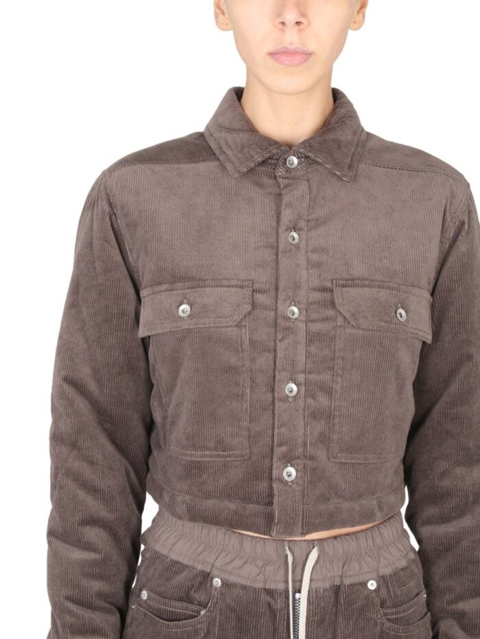 RICK OWENS DRKSHDW CROPPED JACKET