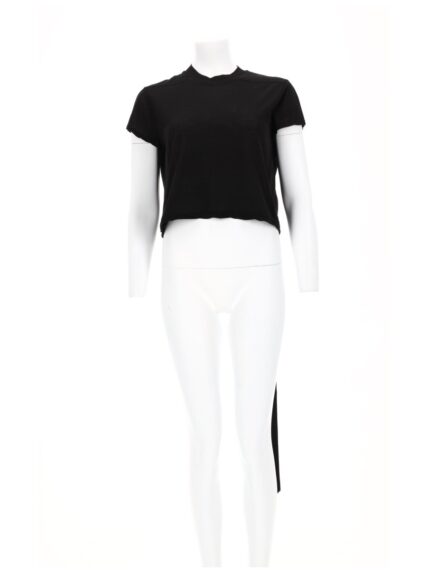 RICK OWENS DRKSHDW "CROPPED SMALL LEVEL T" T-SHIRT