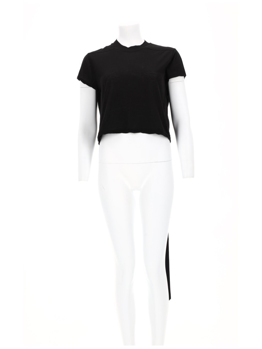 RICK OWENS DRKSHDW "CROPPED SMALL LEVEL T" T-SHIRT