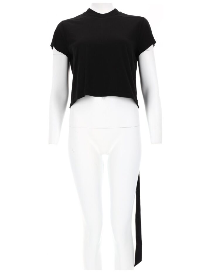 RICK OWENS DRKSHDW "CROPPED SMALL LEVEL T" T-SHIRT