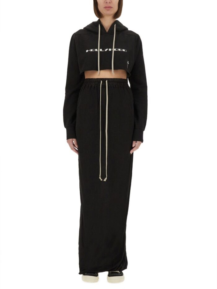 RICK OWENS DRKSHDW CROPPED SWEATSHIRT