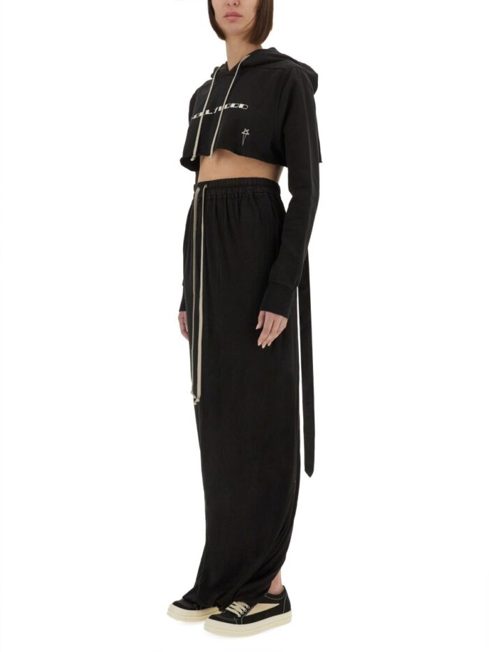 RICK OWENS DRKSHDW CROPPED SWEATSHIRT