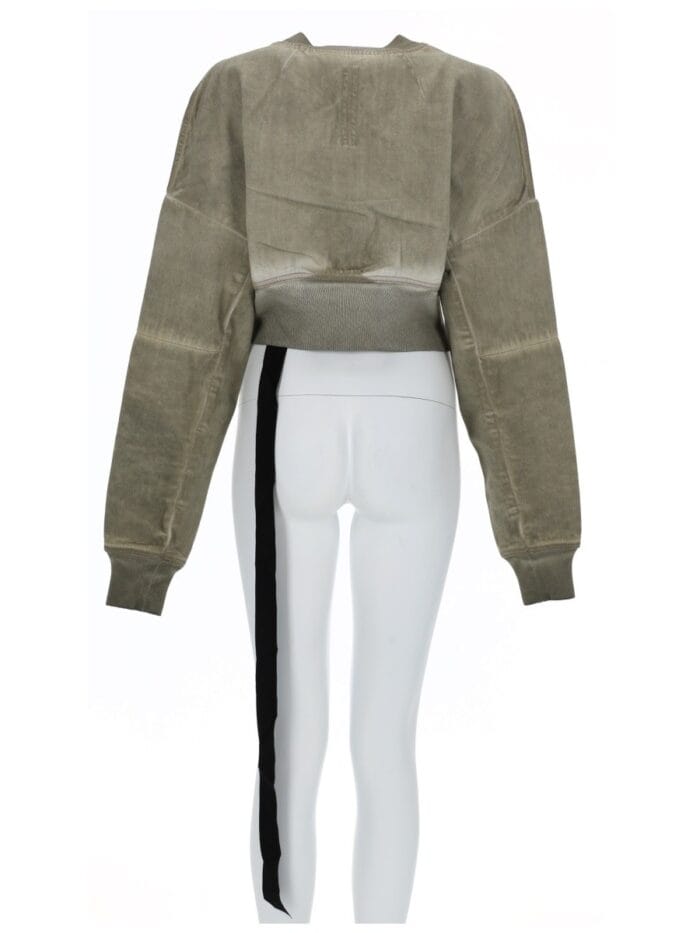 RICK OWENS DRKSHDW DENIM "FLIGHT" BOMBER JACKET