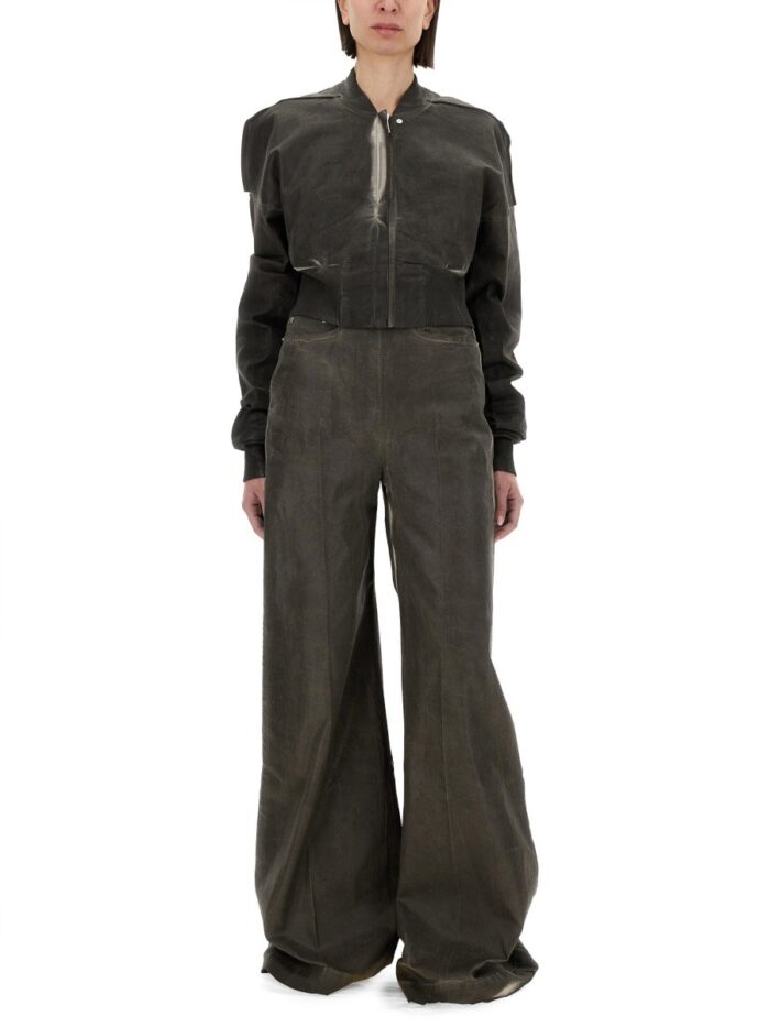 RICK OWENS DRKSHDW "DIRT COOPER" DENIM PANTS