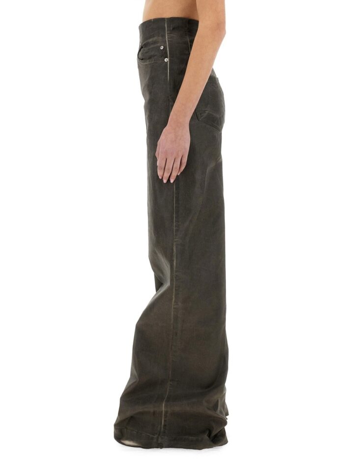 RICK OWENS DRKSHDW "DIRT COOPER" DENIM PANTS