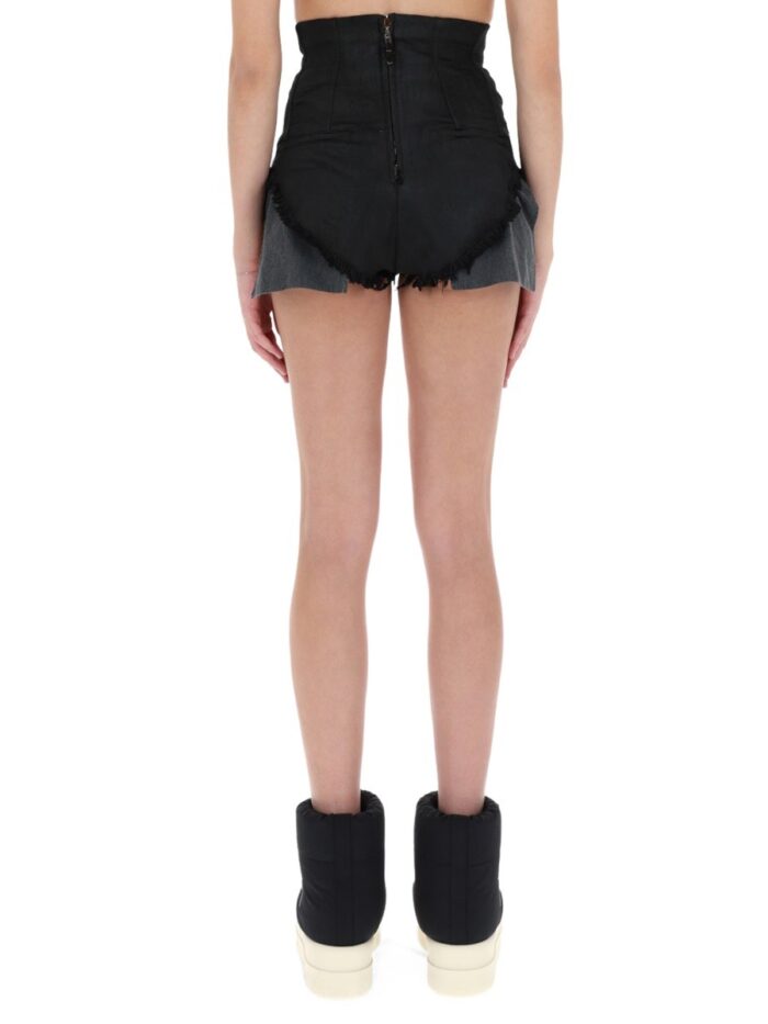 RICK OWENS DRKSHDW "DIRT CUTOFF" SHORTS