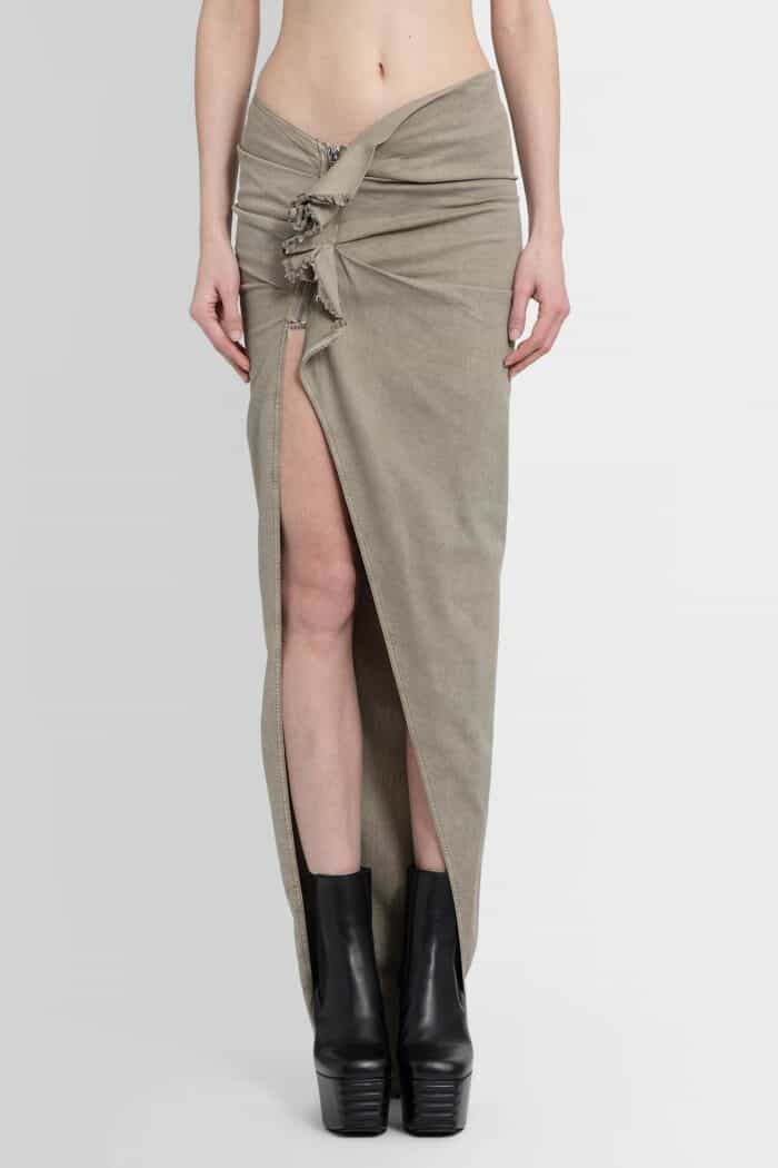 RICK OWENS DRKSHDW Edfu Long Skirt