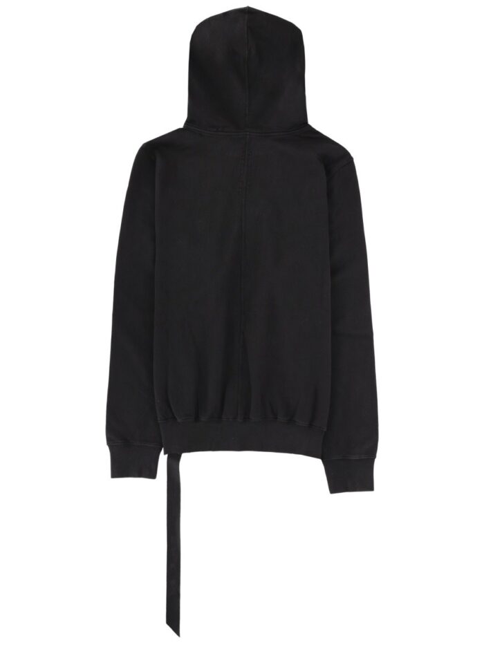 RICK OWENS DRKSHDW FELPA CON CAPPUCCIO OVERSIZE