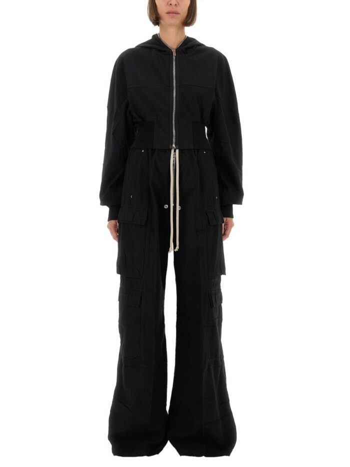 RICK OWENS DRKSHDW "GIMP COLLAGE" SWEATSHIRT