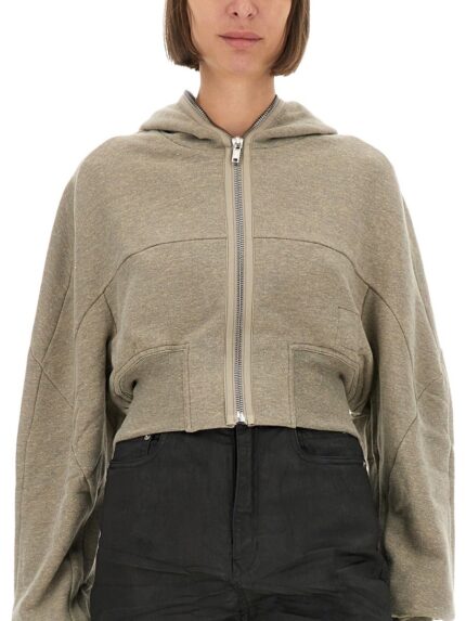 RICK OWENS DRKSHDW "GIMP COLLAGE" SWEATSHIRT