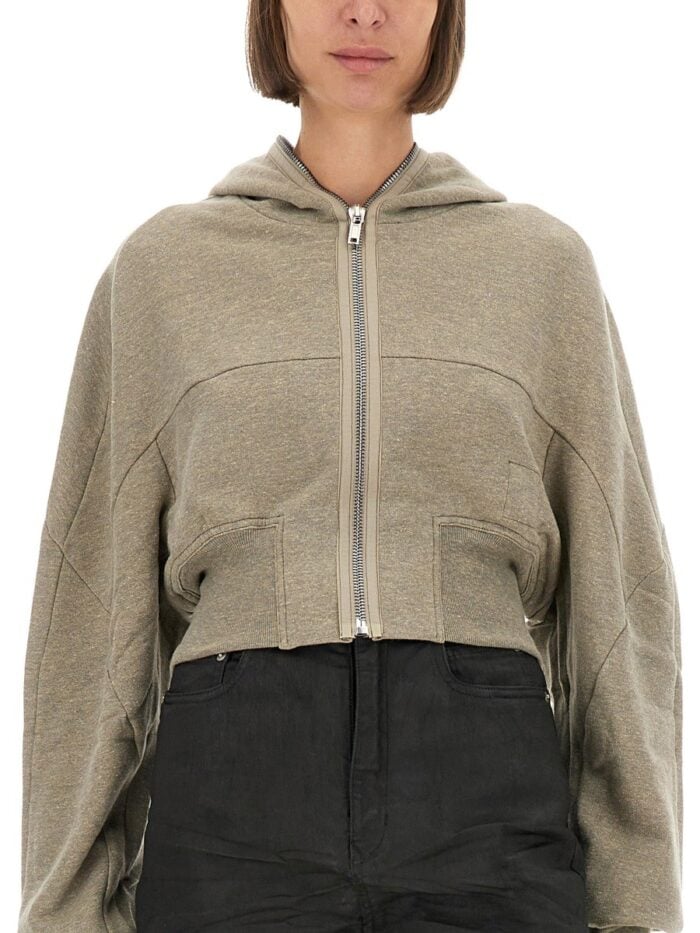 RICK OWENS DRKSHDW "GIMP COLLAGE" SWEATSHIRT