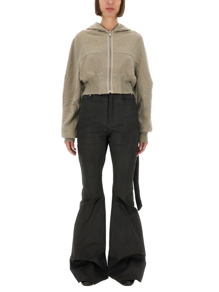 RICK OWENS DRKSHDW "GIMP COLLAGE" SWEATSHIRT