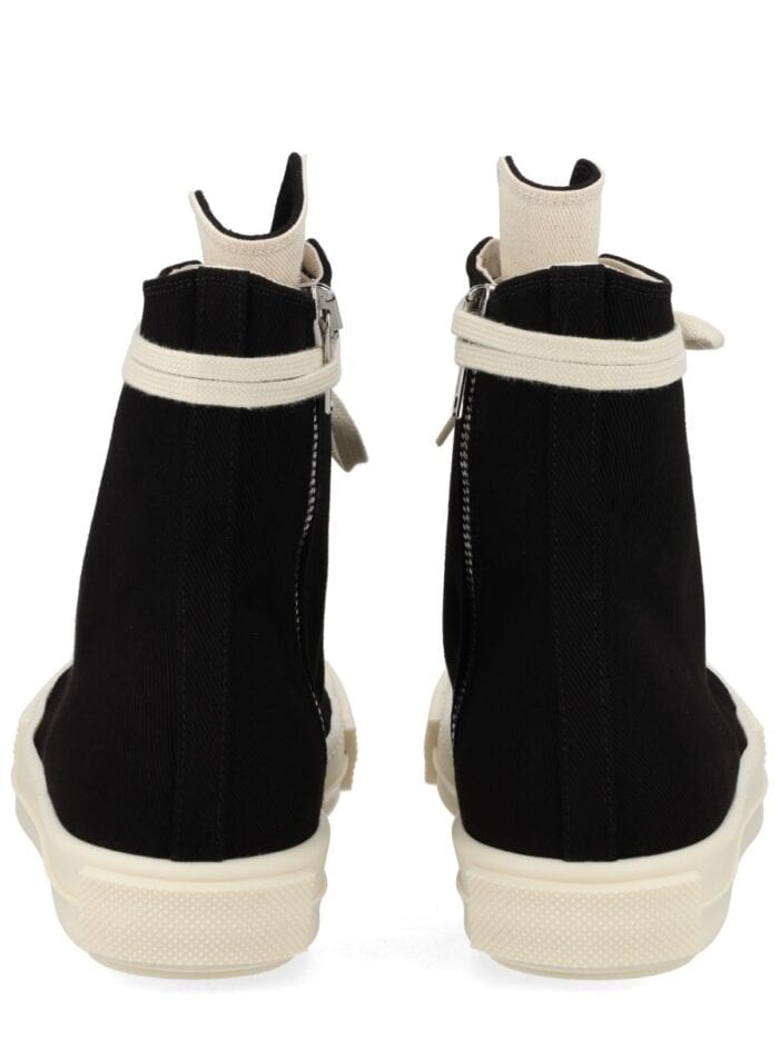 RICK OWENS DRKSHDW HIGH DENIM SNEAKER