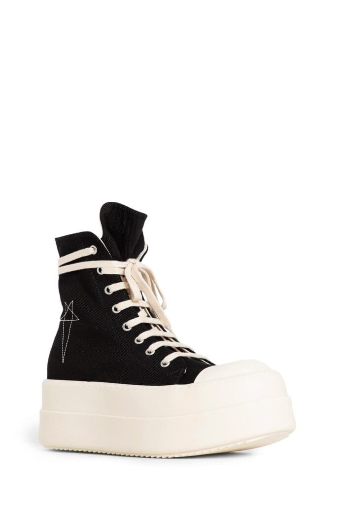 rick owens drkshdw high top mega bumper sneakers RICK OWENS DRKSHDW High-top Mega Bumper Sneakers