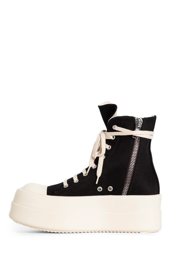 rick owens drkshdw high top mega bumper sneakers RICK OWENS DRKSHDW High-top Mega Bumper Sneakers