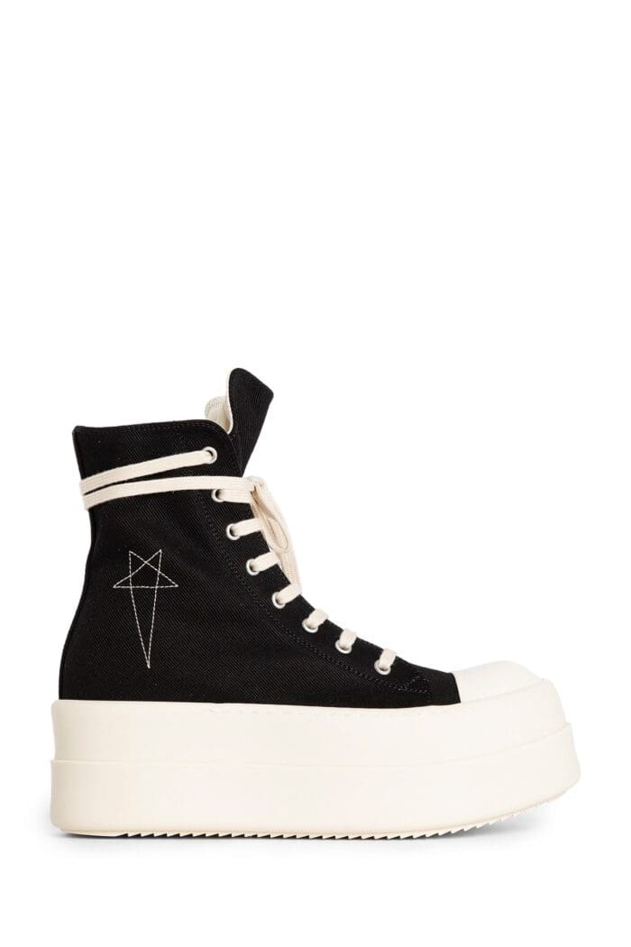 rick owens drkshdw high top mega bumper sneakers RICK OWENS DRKSHDW High-top Mega Bumper Sneakers