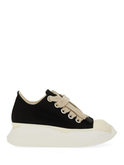 RICK OWENS DRKSHDW "JUMBOLACE ABSTRACT LOW SNEAKS" SNEAKER