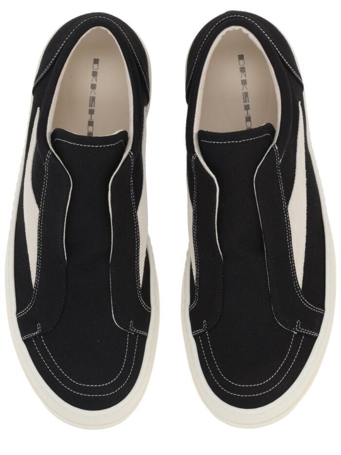 RICK OWENS DRKSHDW "LACELESS VINTAGE SNEAKS" SNEAKER