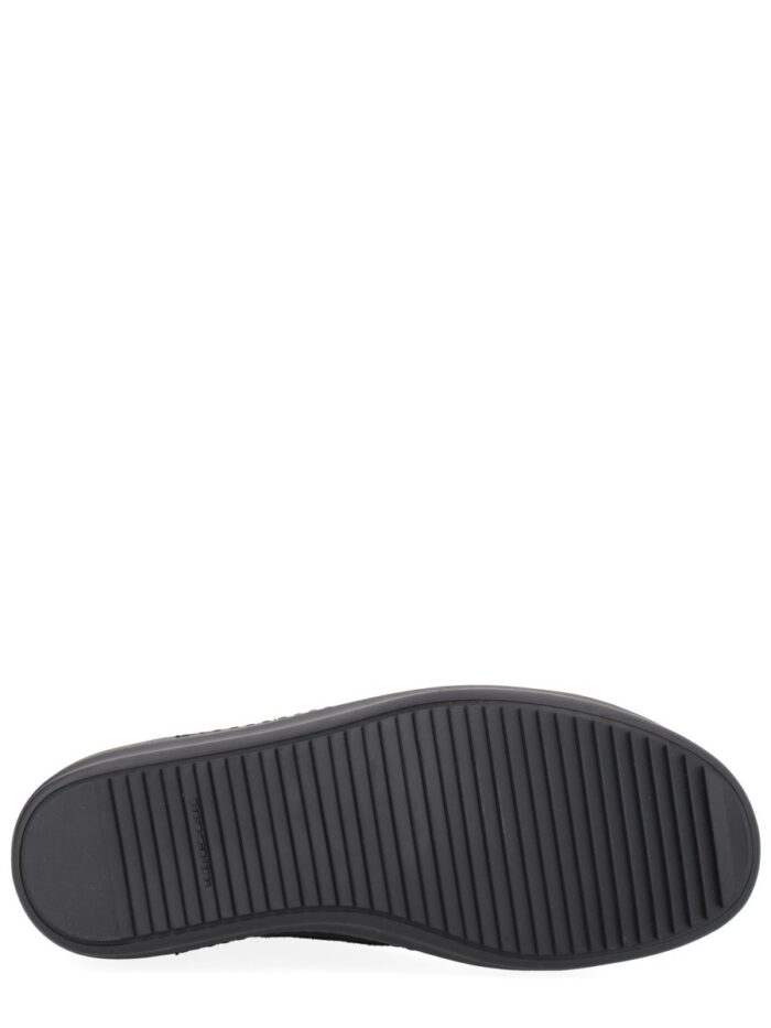 RICK OWENS DRKSHDW "LACELESS VINTAGE SNEAKS" SNEAKER