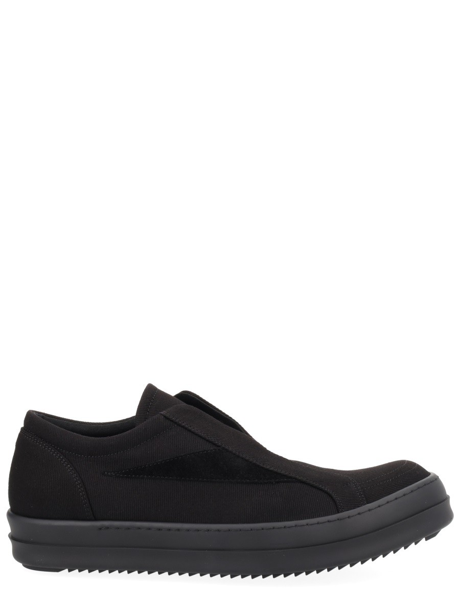 RICK OWENS DRKSHDW "LACELESS VINTAGE SNEAKS" SNEAKER