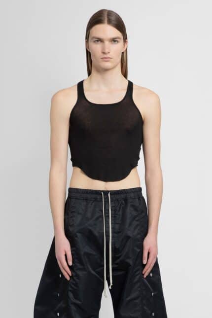 RICK OWENS DRKSHDW Lido Basic Cropped Tank