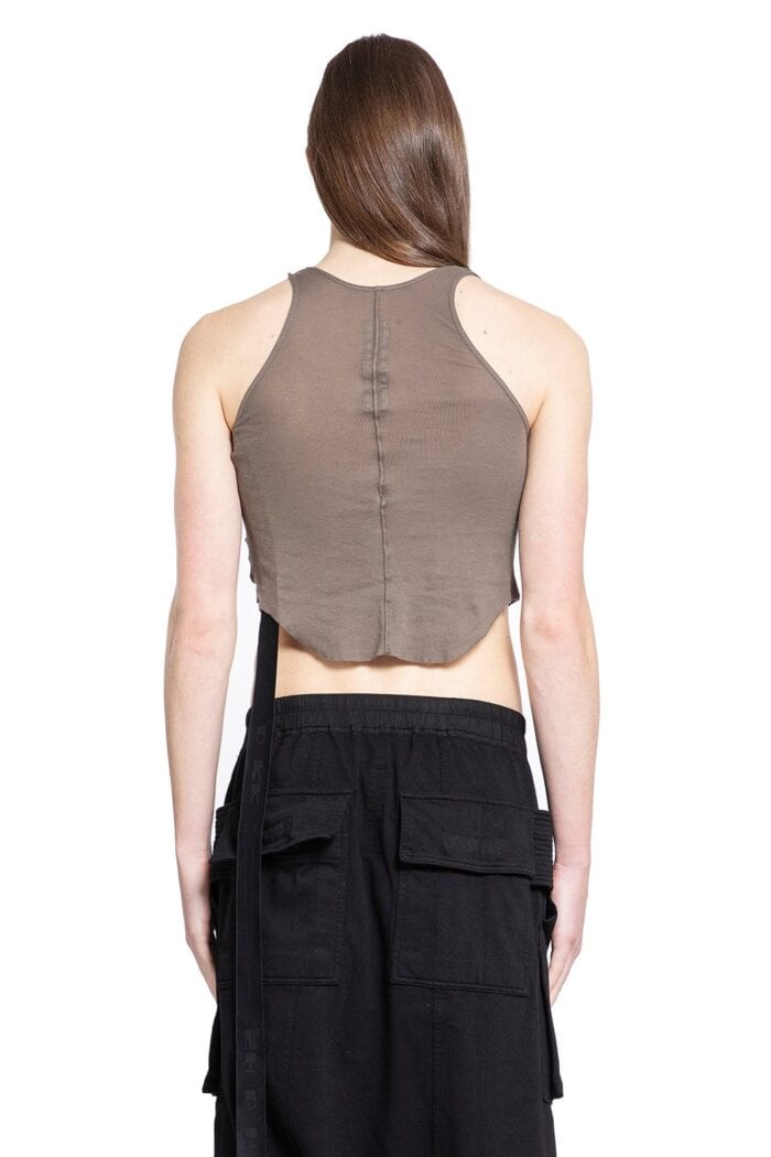 RICK OWENS DRKSHDW Lido Basic Cropped Tank