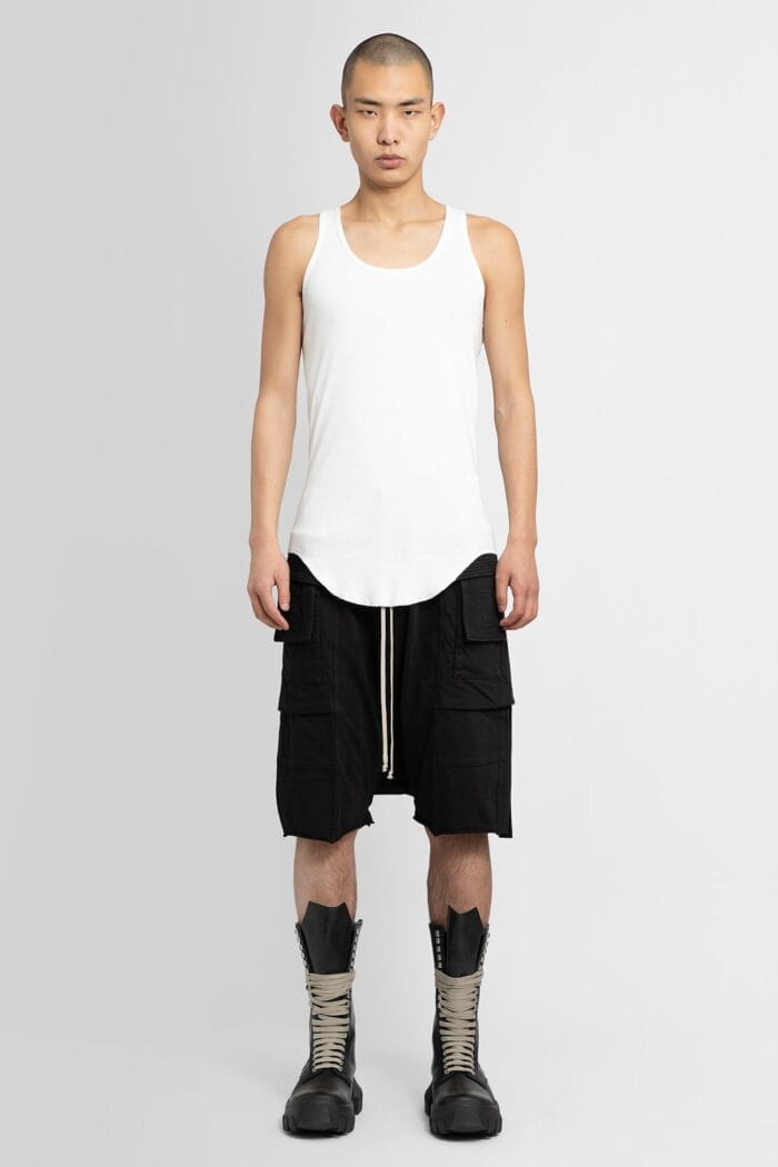 RICK OWENS DRKSHDW Lido Basic Rib Tank Top