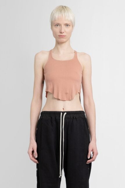 RICK OWENS DRKSHDW Lido Basic Tank In Cotton Gauze Jersey