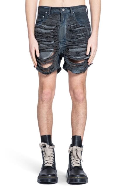 RICK OWENS DRKSHDW Lido Geth Cutoffs Shorts